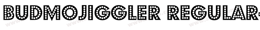 BudmoJiggler Regular字体转换